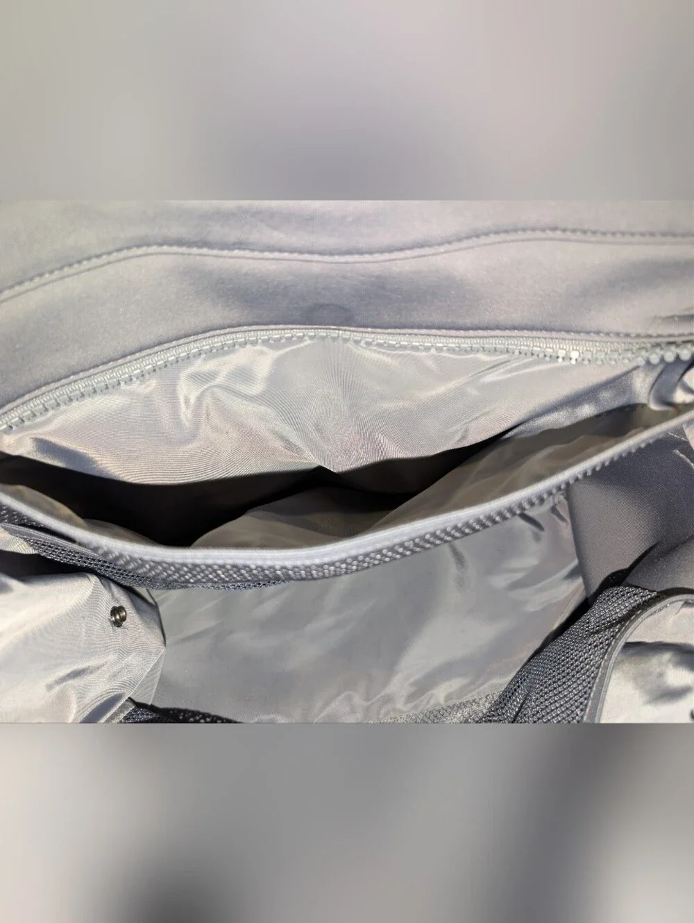 Discontinued Dagne Dover Blue/Gray Wade Diaper Bag Tote W/ All Accessories